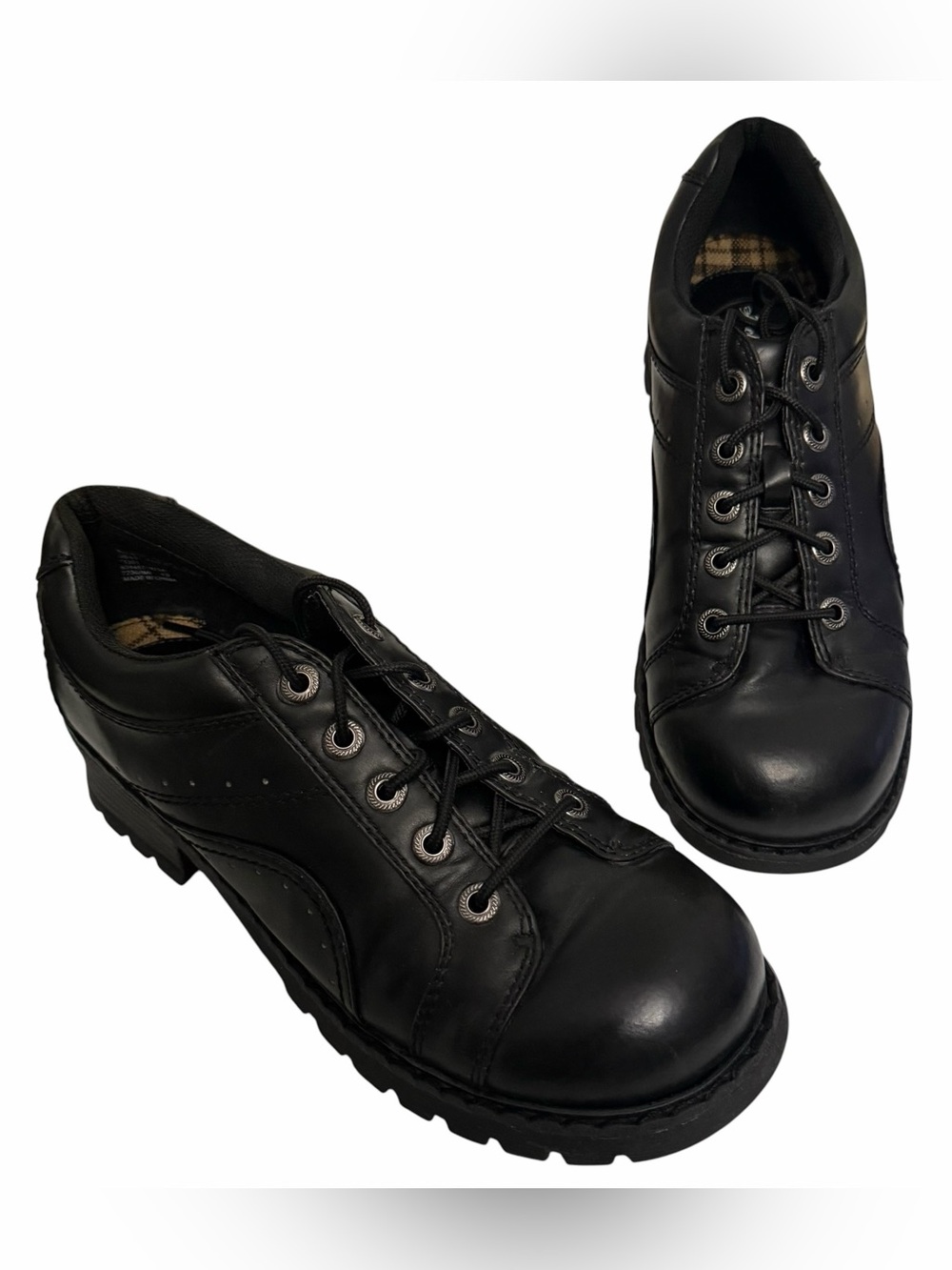 Melrose Ave Shoes 9.5 Chunky Lug Sole Black